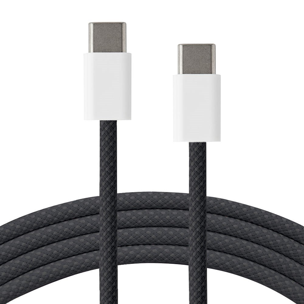 Xceed Braided USB-C til USB-C PD 60W - 1m - Svart