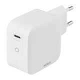 Deltaco PD 61W Vegglader m. USB-C - Hvit