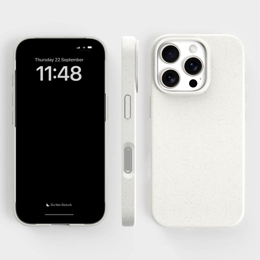 agood company iPhone 16 Pro PLNTPRTCT-deksel - Vanilla White