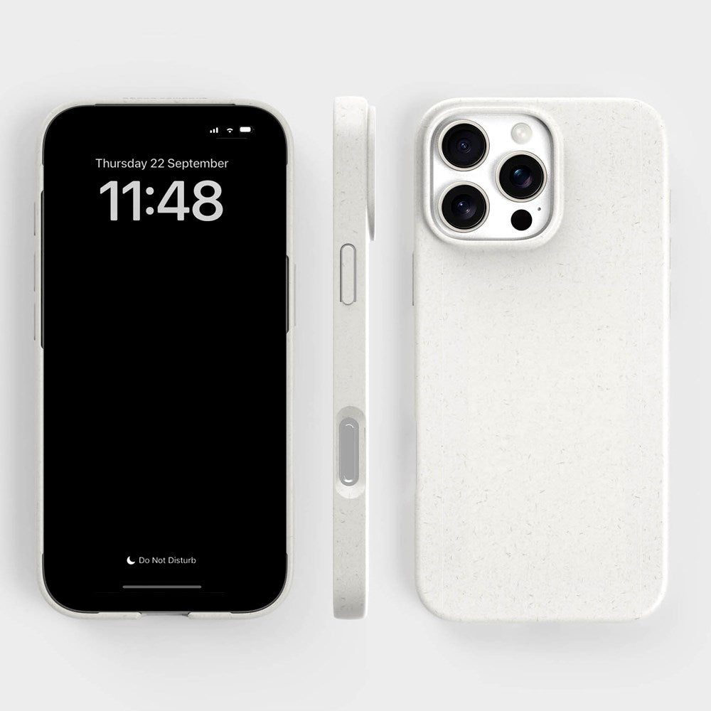 agood company iPhone 16 Pro Max PLNTPRTCT-deksel - Vanilla White