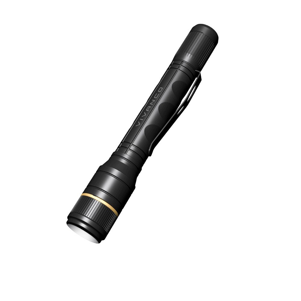 Lommelykt 3W 200lm - Svart