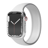 Vonmählen Apple Watch (38/40/SE/41/42mm) Solo Loop Band Small Silikon Reim - Grå