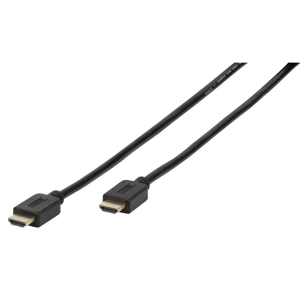 Vivanco HDMI 1.4-Kabel (Hann til Hann) 4K / 24Hz - 2.5m - Svart