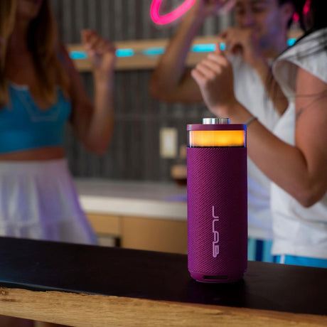 JLab Go Bluetooth Høyttaler med Lys - Rosa