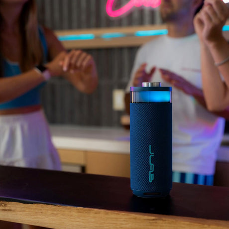 JLab Go Bluetooth Høyttaler med Lys - Blå