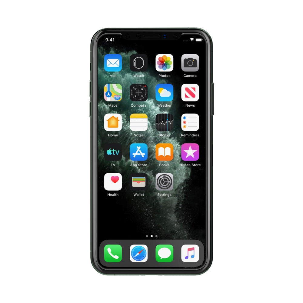 iPhone 11 Pro Max / Xs Max Belkin InvisiGlass UltraCurve Skjermbeskytter  - Case Friendly - Svart Ramme