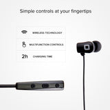 SBS BT830 Trådløse Bluetooth In-Ear Hodetelefoner - Svart