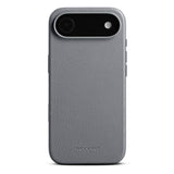 WOOLNUT iPhone Air Ekte Skinn Deksel - MagSafe Kompatibel - Grå