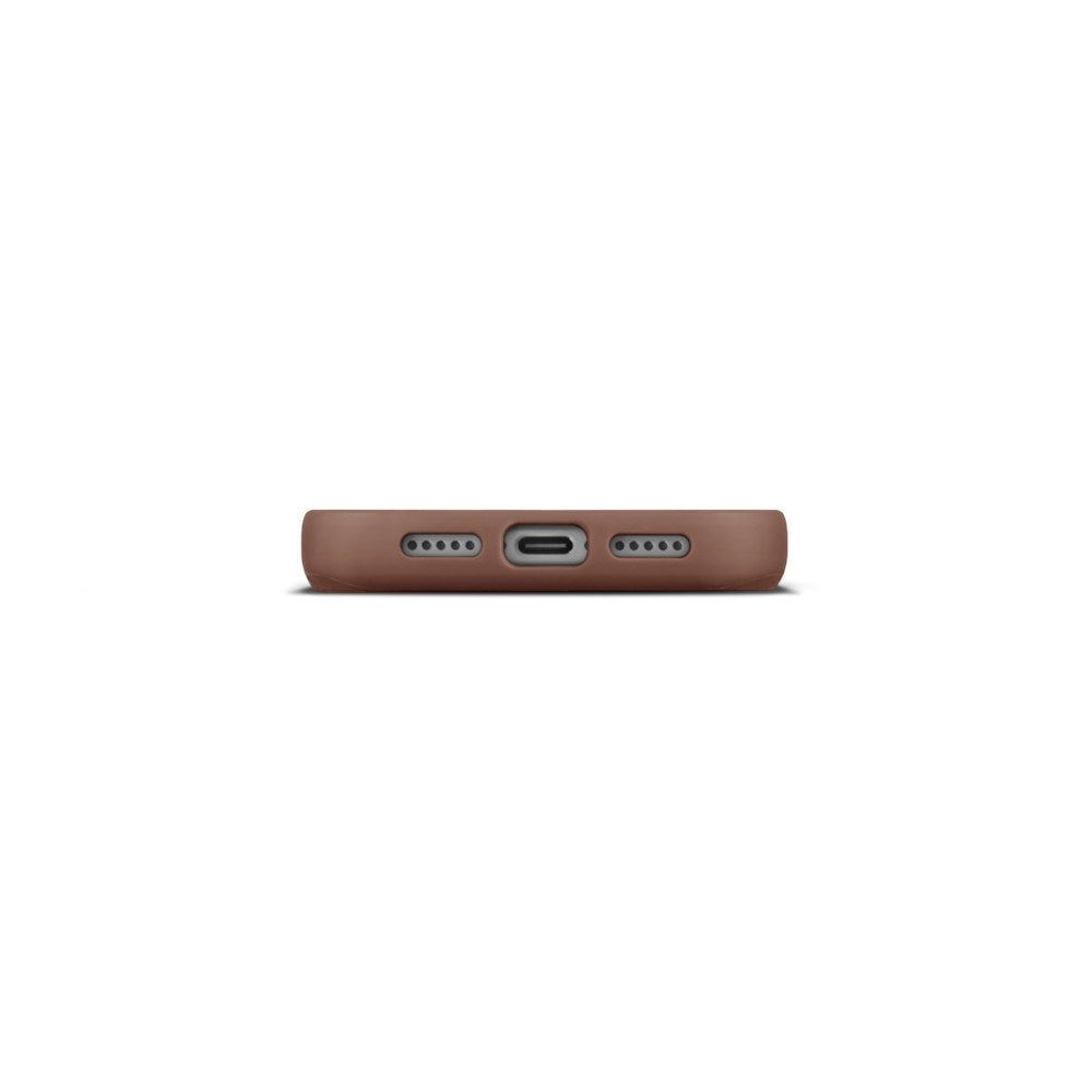 iPhone 18 Pro Max WOOLNUT Ekte Skinn Deksel - MagSafe Kompatibel - Brun