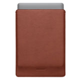 Woolnut Ekte Skinn Sleeve for MacBook / Laptop 13"  (315 x 220mm) - Brun