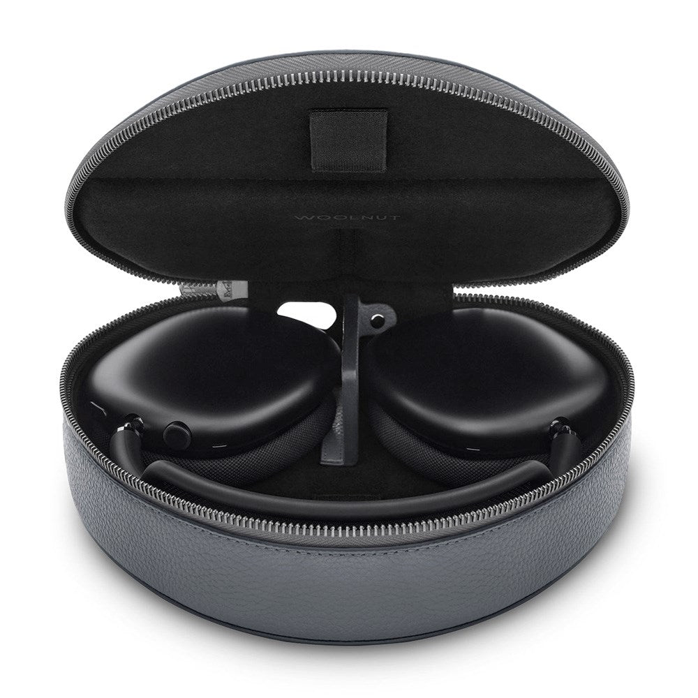 Woolnut AirPods Max Ekte Skinn Case - Grå