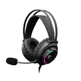 White Shark WOLF On-Ear Gaming Headset - Svart