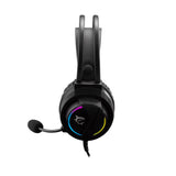 White Shark WOLF On-Ear Gaming Headset - Svart