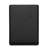 Woolnut MacBook Pro 14" M5 / M4 / M3 / M2 / M1 (2025 / 2021) Ekte Skinn Folio Sleeve - 24.5 x 33 cm - Svart