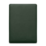 Woolnut MacBook Pro 16" M4 / M3 / M2 / M1 (2024 - 2021) Ekte Skinn Folio Sleeve - 27.5 x 37.5 cm - Grønn
