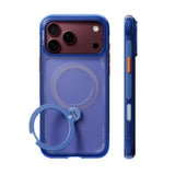 iPhone 18 Pro Max / 17 Pro Max TORRAS Ostand Q3 Air Deksel - MagSafe Kompatibel - Arctic Blue